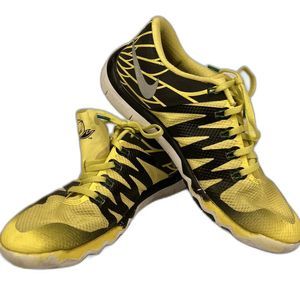 Nike Free Trainer Men’s 5.0 AMP 723939-017 Black Yellow Size US 9 UK 8 EUR 42.5